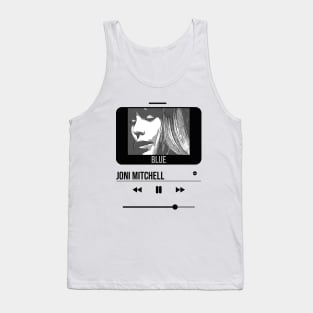 Music player | Joni mitchell | V.black Tank Top